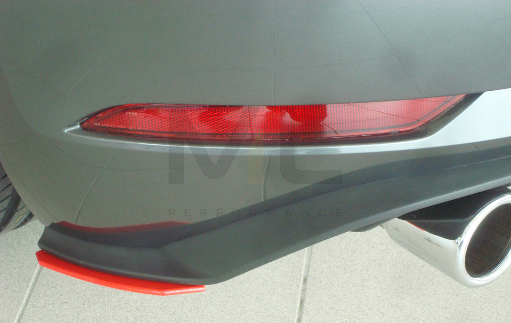 Rieger 00059595 VW Mk7 Golf Rear Side Splitter (GTI, GTD & GTE) 6 | ML Performance UK Car Parts