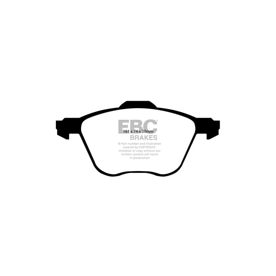 EBC PD40K757 Ford Seat VW Ultimax Pad & Plain Disc Kit - Girling/TRW Caliper 2 | ML Performance UK Car Parts