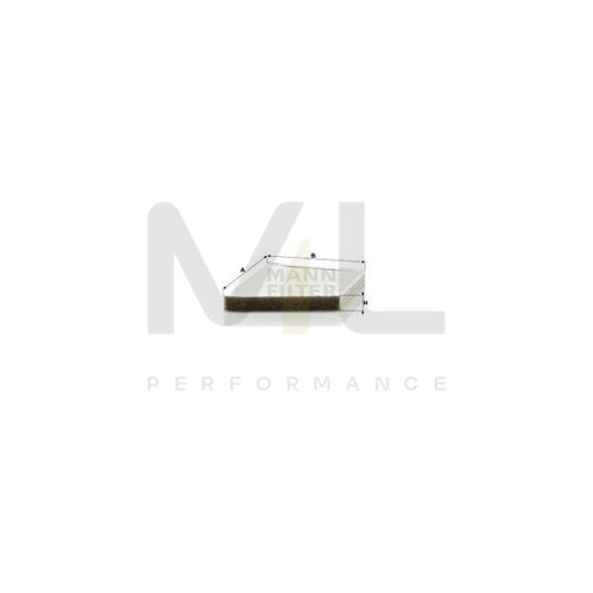 MANN-FILTER CU 2337/1 Pollen filter for DAEWOO NUBIRA Particulate Filter | ML Performance Car Parts