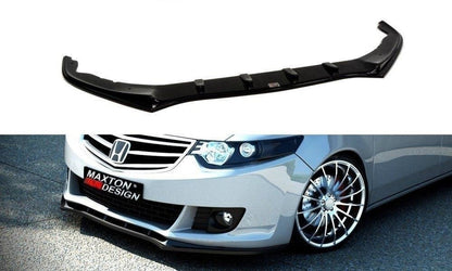 Maxton Design HO-AC-8-FD1T Front Splitter Honda Accord MK8 (Pre-Facelift) | ML Performance UK Car Parts