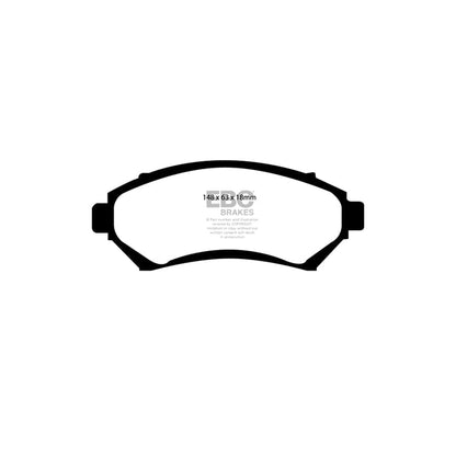 EBC PDKF374 Chevrolet Pontiac Ultimax Front Brake Pad & Plain Disc Kit (Inc. Trans Sport & Grand Prix) 2 | ML Performance UK Car Parts