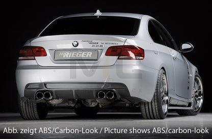 Rieger 00053461 BMW 3 Series E92 E93 Rear Diffuser 2 | ML Performance UK Car Parts
