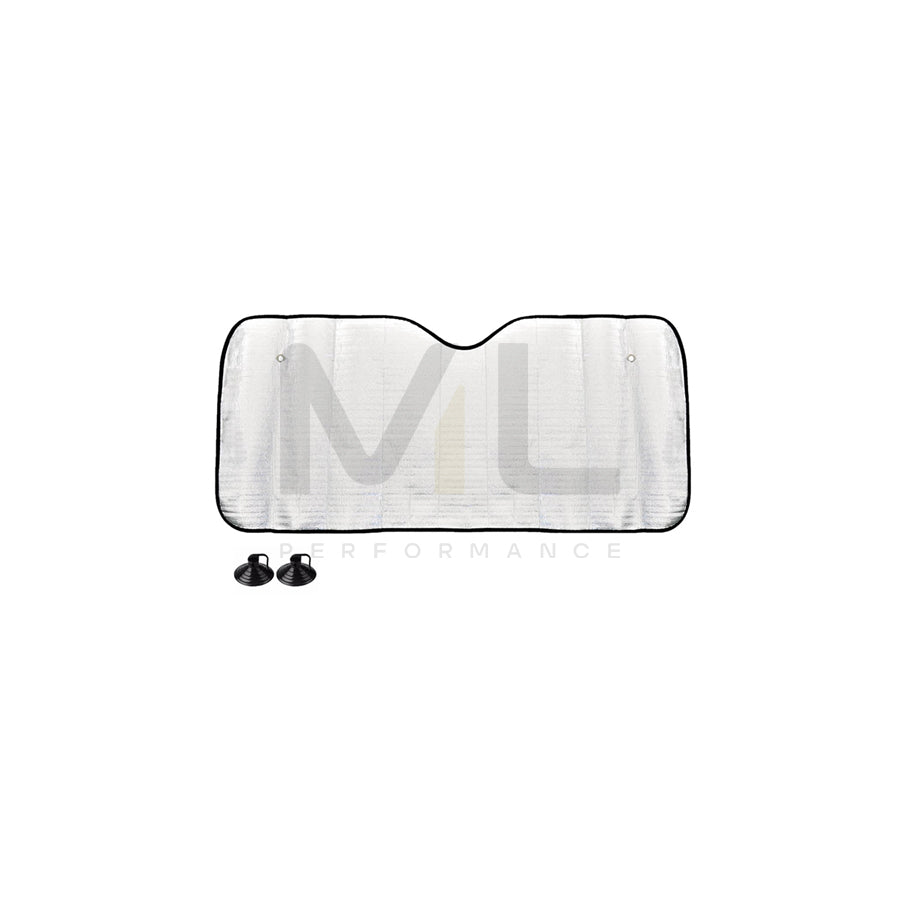 AMiO 01535 Car sun shade Silver, PE (Polyethylene), Quantity: 1 | ML Performance Car Parts