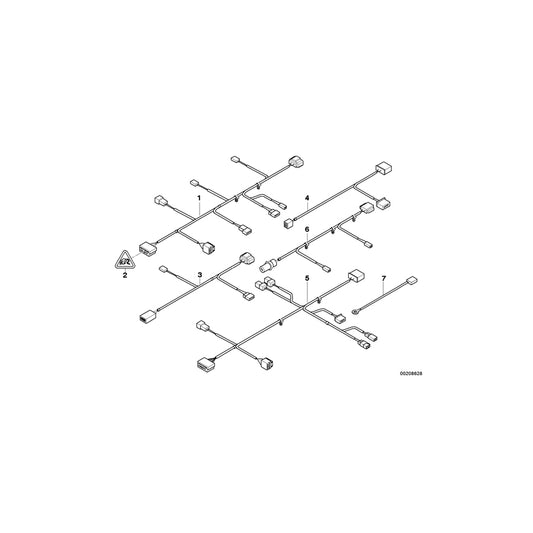 Genuine BMW 61129218769 E93 Wiring Loom, Seat Motors, Driver Side (Inc. 325i, 318i & 328i) | ML Performance UK