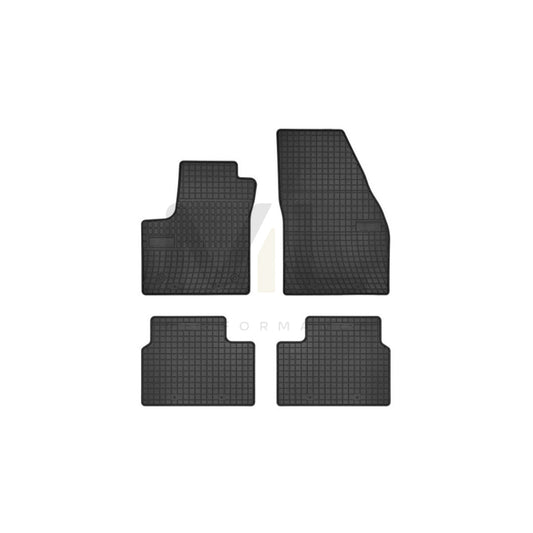 FROGUM Tailored 546108 Floor mat set for OPEL MERIVA Elastomer, Front and Rear, Quantity: 4, Black | ML Performance Car Parts