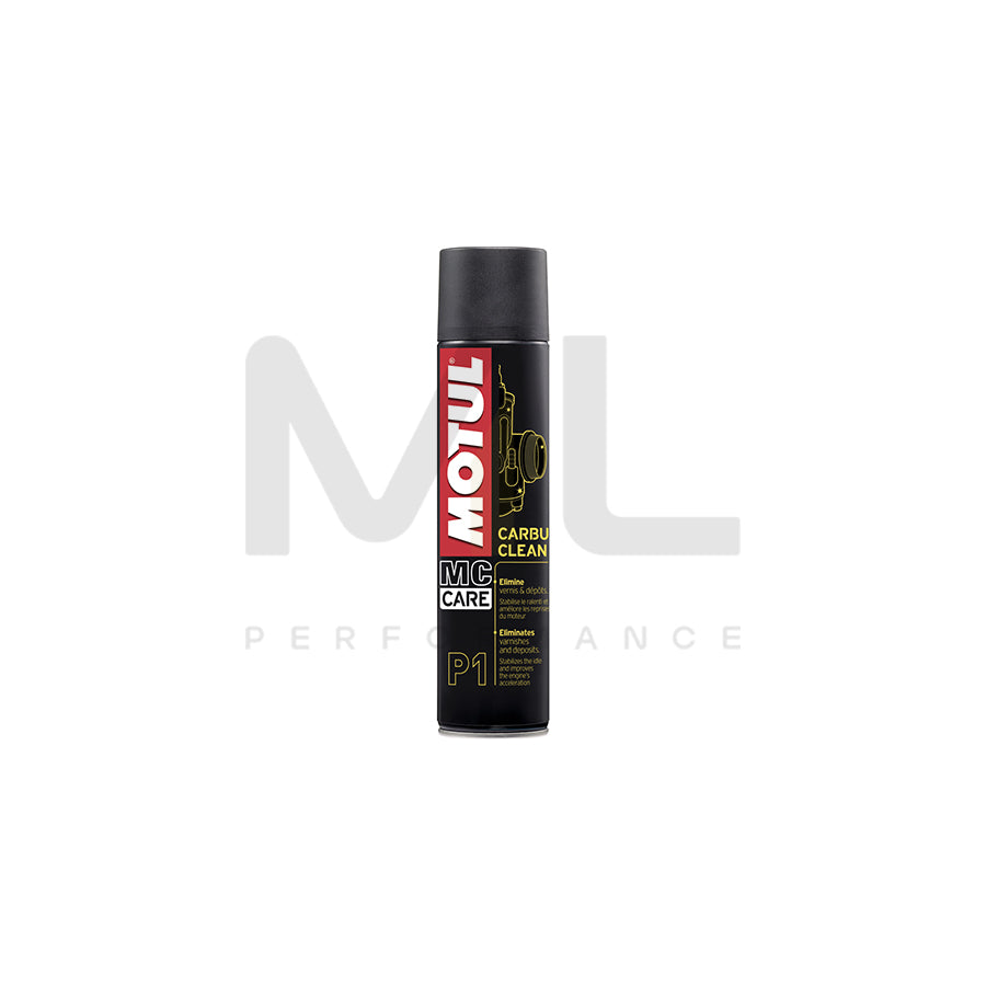 Motul MC Care P1 Carbu Clean - Motorcycle Carburettor Cleaner Spray +jsonl | Engine Oil | ML Car Parts UK | ML Performance