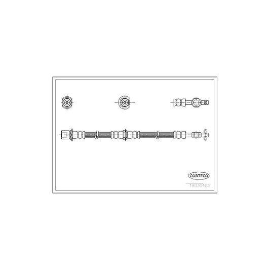 Corteco 19030485 Brake Hose | ML Performance UK
