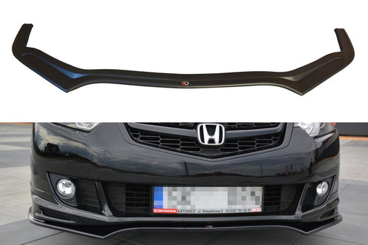 Maxton Design HO-AC-8-TYPE-S-FD1T Front Splitter Honda Accord MK8 Type S (Pre-Facelift) | ML Performance UK Car Parts