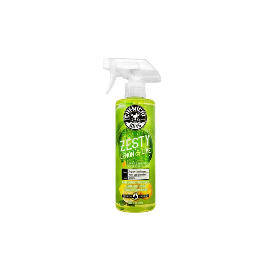 Chemical Guys Zesty Lemon Lime Air Freshener 16oz | ML Performance UK Car Parts