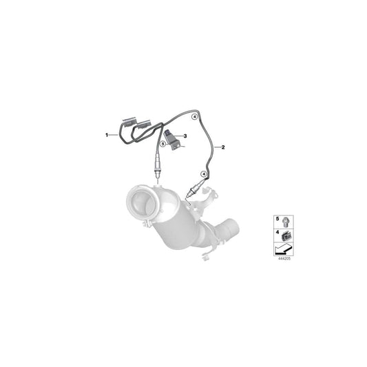 Genuine BMW 11788604896 G31 F36 Cable Guide (Inc. M760iX, X2 25iX & 220i) | ML Performance UK Car Parts