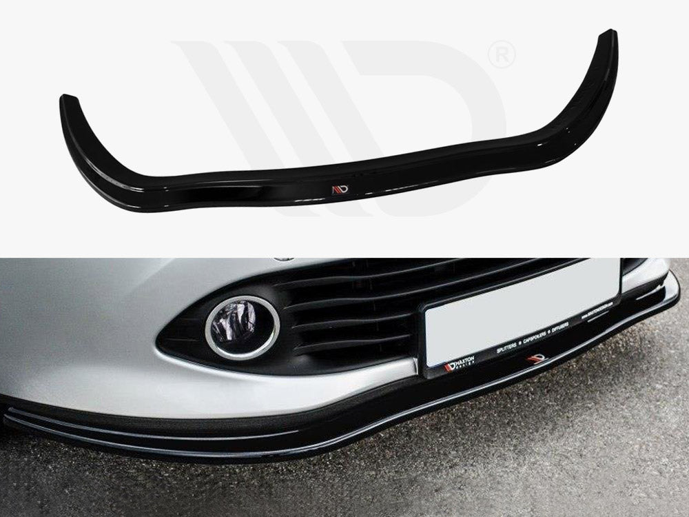 Maxton Design RE-CL-4-FD1T Front Splitter Renault Clio MK4 Standard (2012-2016) | ML Performance UK Car Parts