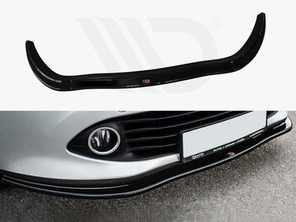 Maxton Design RE-CL-4-FD1T Front Splitter Renault Clio MK4 Standard (2012-2016) | ML Performance UK Car Parts