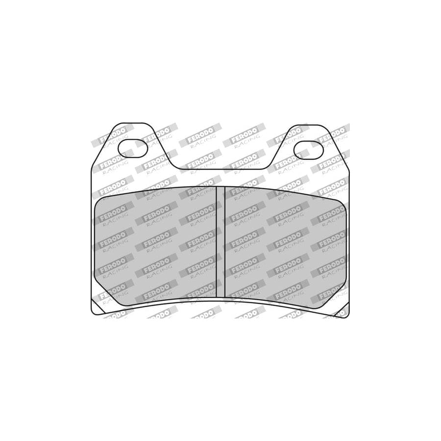 Ferodo Racing FDB2042XRAC Brake Pad Set