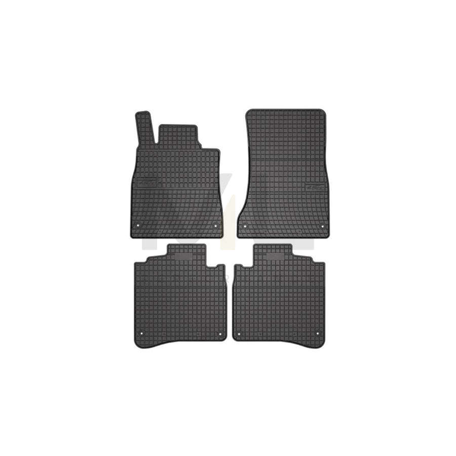 FROGUM Tailored 410527 Floor mat set suitable for MERCEDES-BENZ S-Class Saloon (W222, V222, X222) Elastomer, Front and Rear, Quantity: 4, Black | ML Performance Car Parts