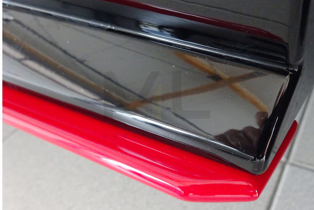 Rieger 00059517 VW Mk7 Golf GTI-TCR Side Skirt Splitter 5 | ML Performance UK Car Parts