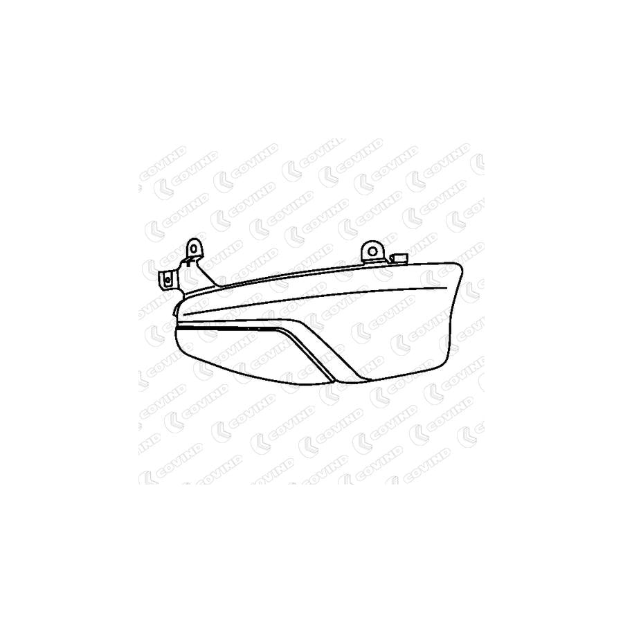 Covind 146/167 Air Deflector, Driver Cab | ML Performance UK