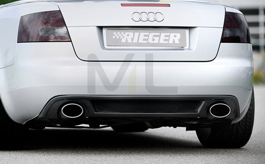 Rieger 00099819 Audi 8H A4 Rear Diffuser 1 | ML Performance UK Car Parts