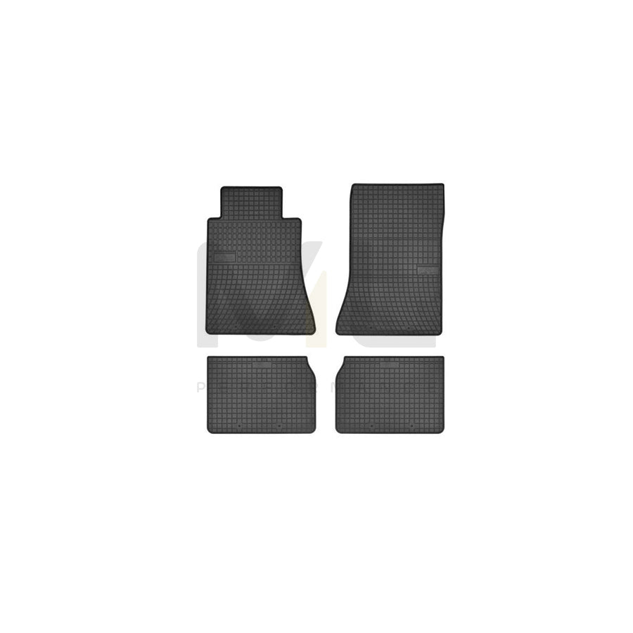 FROGUM Tailored 0784 Floor mat set Elastomer, Front and Rear, Quantity: 4, Black | ML Performance Car Parts