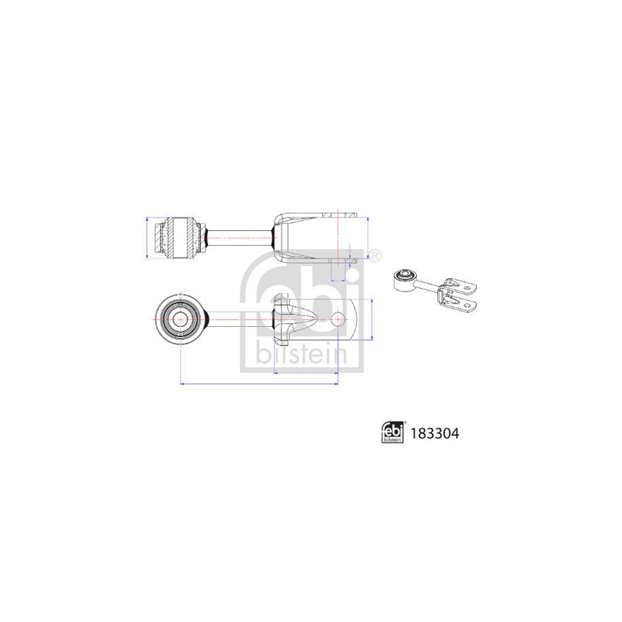 Febi Bilstein 183304 Anti Roll Bar Link