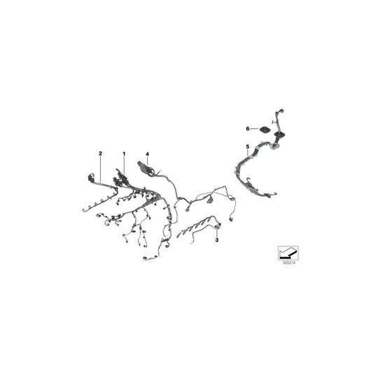 Genuine BMW 12518515440 F15 F16 Wiring Harness, Engine, Injector Module (Inc. X6 30dX, X5 35dX & X5 30dX) | ML Performance UK Car Parts