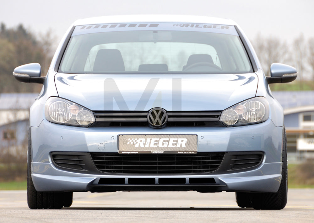 Rieger 00059503 VW Mk6 Golf Front Splitter 1 | ML Performance UK Car Parts