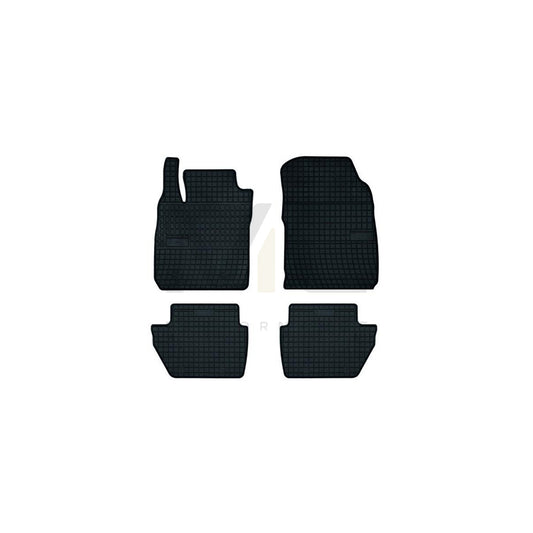 FROGUM 401945 Floor mat set for FORD Ecosport Mk2 Elastomer, Front and Rear, Quantity: 4, Black | ML Performance Car Parts