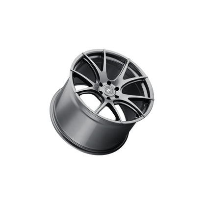 Forgestar F22391176P43 19x11 CF5V Deep Concave 6x114.3 ET43 BS7.7 Gloss Anthracite Performance Wheel