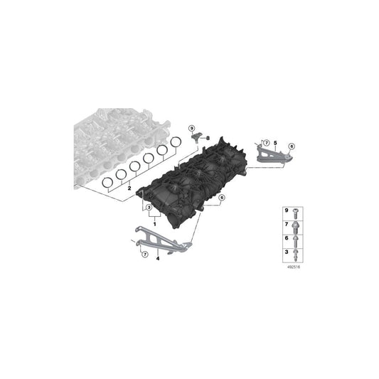 Genuine BMW 11618647980 G20 G12 G15 Support, Front (Inc. 745LeX, X4 M40iX & X5 40iX) | ML Performance UK Car Parts