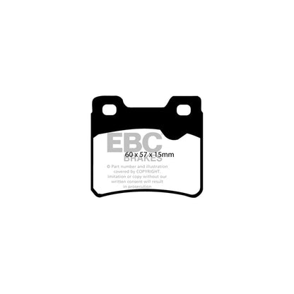 EBC PDKR714 Opel Saab Vauxhall Ultimax Rear Brake Pad & Plain Disc Kit - ATE Caliper (Inc. Vectra, 900, Cavalier) 2 | ML Performance UK Car Parts