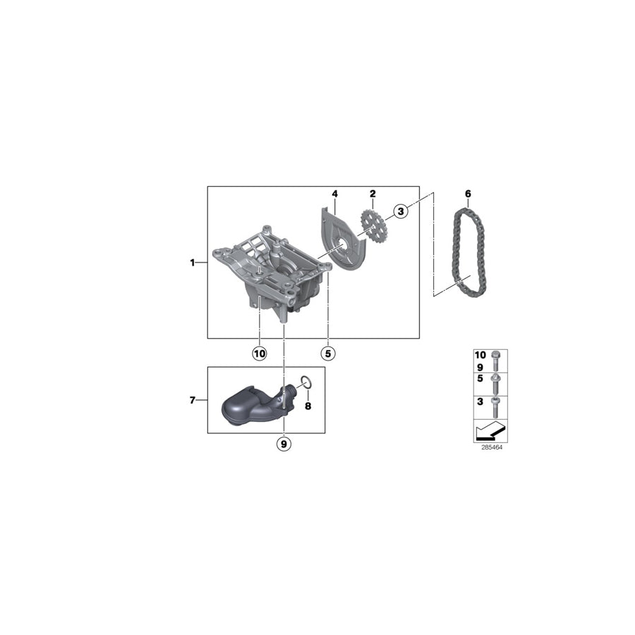 Genuine BMW 11418514927 F21 F20 Intake Pipe With Gasket (Inc. 114d & 116d ed) | ML Performance UK Car Parts