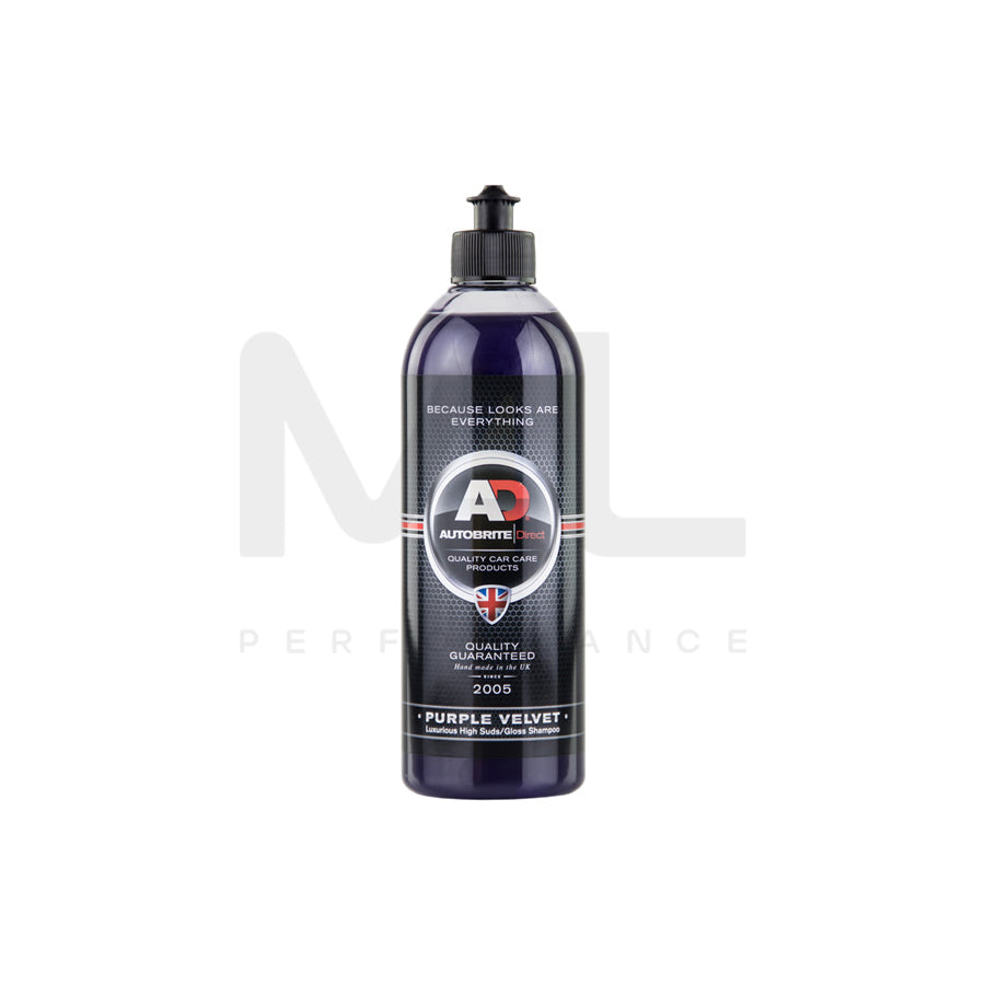 Autobrite Purple Velvet Luxurious High Gloss/Suds Shampoo 500Ml
