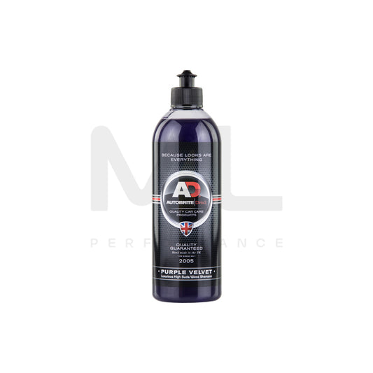 Autobrite Purple Velvet Luxurious High Gloss/Suds Shampoo 500Ml