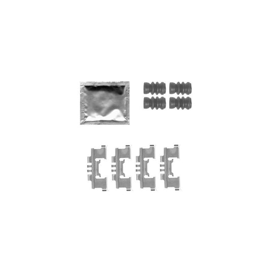 Hella 8DZ 355 204-791 Accessory Kit, Disc Brake Pads