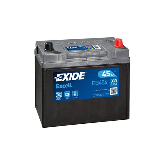 Exide EB454 Excell Car Battery 45AH 330A 044SE | ML Performance UK Car Parts
