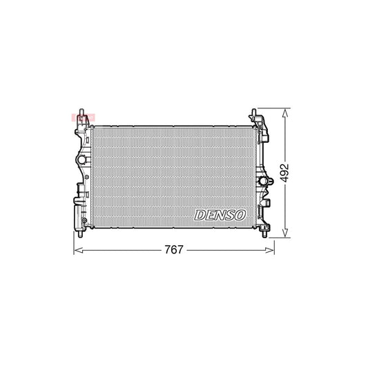 Denso DRM20019 Drm20019 Engine Radiator | ML Performance UK