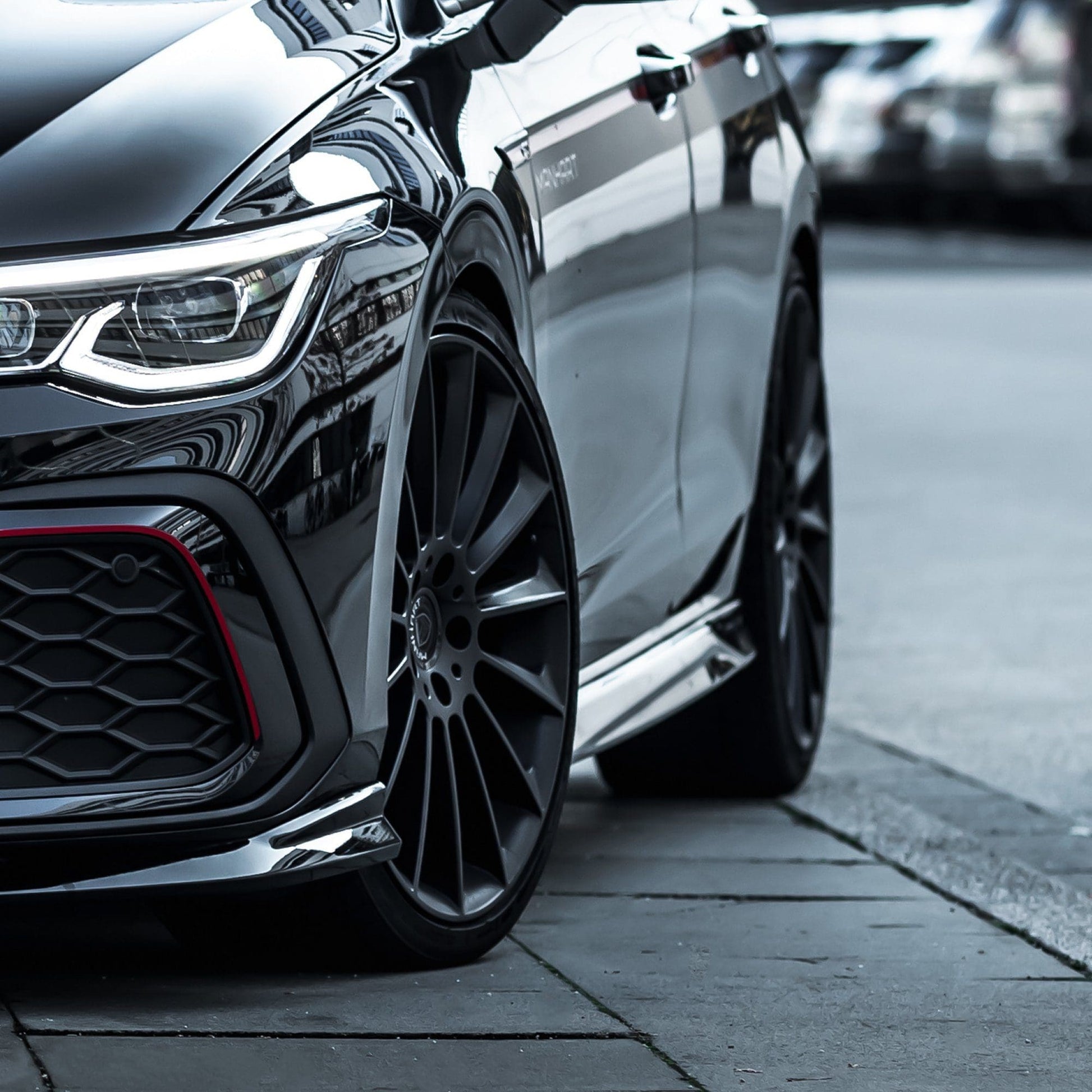 MANHART MH1VWG712003 SIDE SKIRTS FOR VOLKSWAGEN GOLF MK8 GTI (CLUBSPORT) BY MAXTON