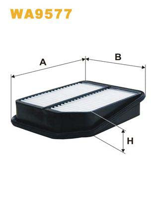 WIX Filters WA9577 Air Filter For Suzuki Grand Vitara Ii Off-Road (Jt, Te, Td)