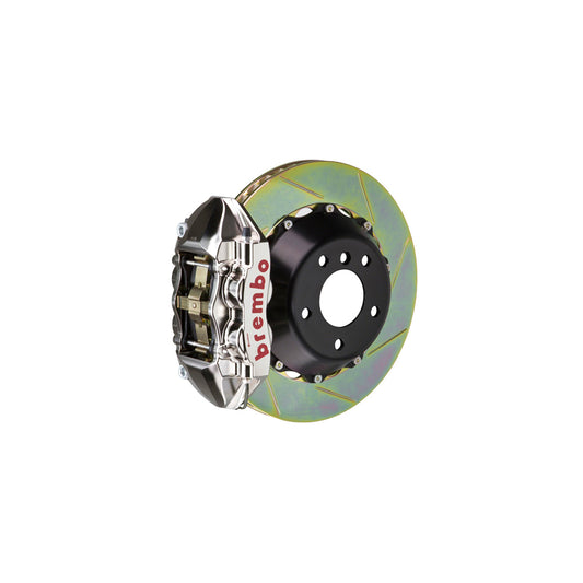 Brembo 2P2.8020AR Subaru Rear GT-R 4-Pistons Slotted 2-piece Big Brake Kit 345x28mm (Inc. Legacy, WRX) | ML Performance UK Car Parts