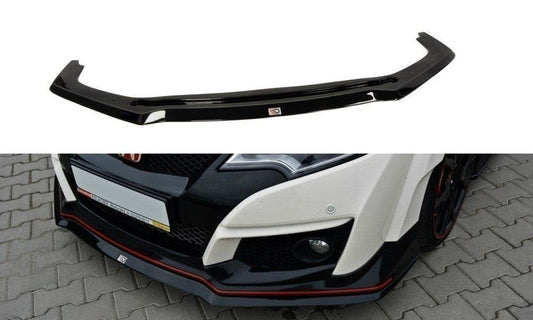 Maxton Design HO-CI-9-TYPE-R-FD2T Front Splitter V.2 Honda Civic MK9 Type R (FK2) | ML Performance UK Car Parts