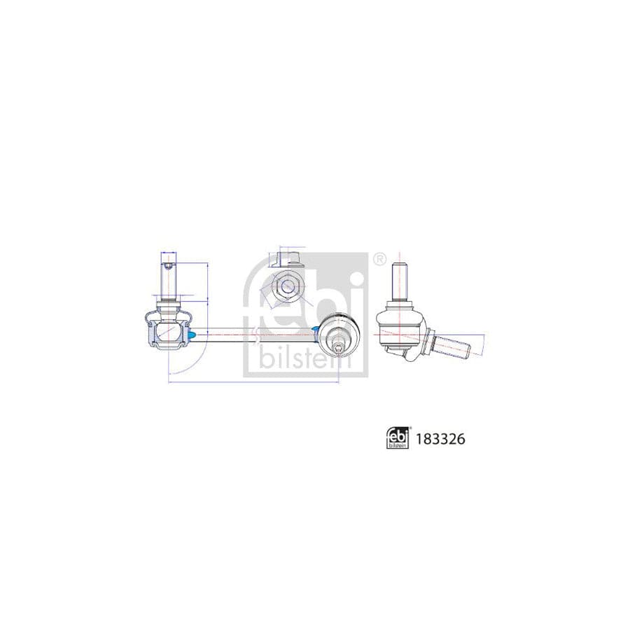 Febi Bilstein 183326 Anti Roll Bar Link