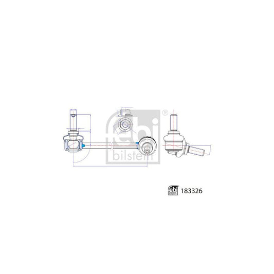 Febi Bilstein 183326 Anti Roll Bar Link