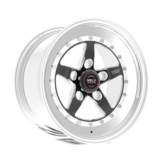 Weld 791P-510284 Weldstar Wheel 15x10 5x4.75 ET51 BS7.5 Polished Center - Polished Shell