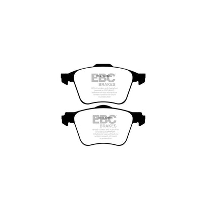 EBC PDKF742 Ford Volvo Ultimax Front Brake Pad & Plain Disc Kit - TRW Caliper 2 | ML Performance UK Car Parts