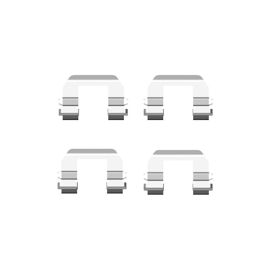 Hella 8DZ 355 205-031 Accessory Kit, Disc Brake Pads