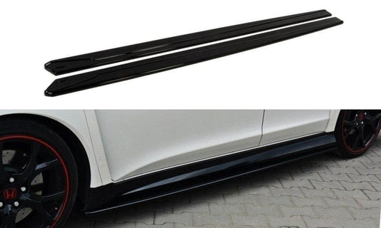 Maxton Design HO-CI-9-TYPE-R-SD1T Side Skirts Diffusers Honda Civic MK9 Type R (FK2) | ML Performance UK Car Parts