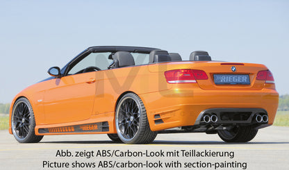 Rieger 00099568 BMW 3 Series E92 E93 Rear Diffuser 3 | ML Performance UK Car Parts