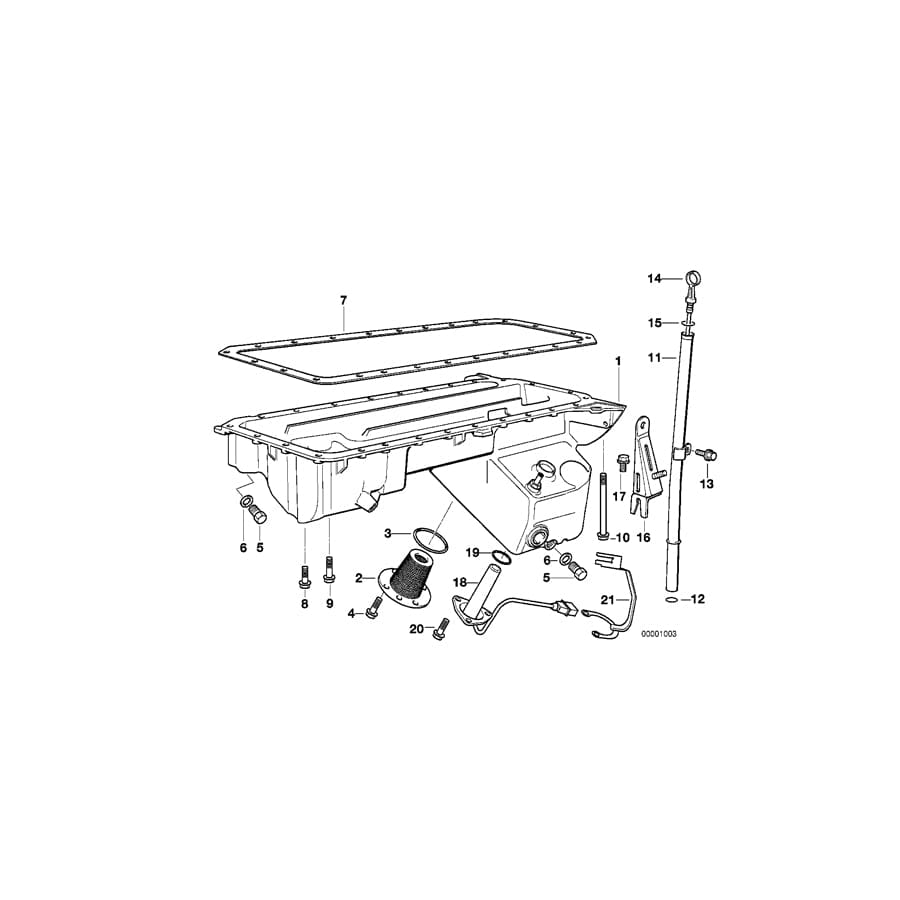 Genuine BMW 11131404657 E36 Cover (Inc. M3 & Z3 M) | ML Performance UK Car Parts