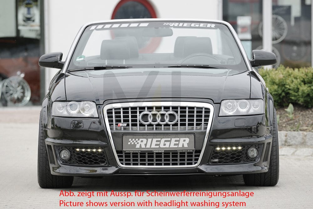 Rieger 00055260 Audi 8H A4 Front Bumper 6 | ML Performance UK Car Parts