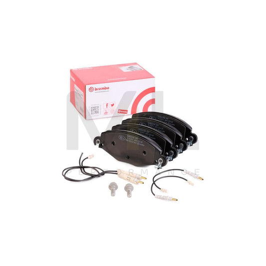 Brembo P 61 072 Brake Pad Set For Citroën C5 With Brake Caliper Screws | ML Performance Car Parts