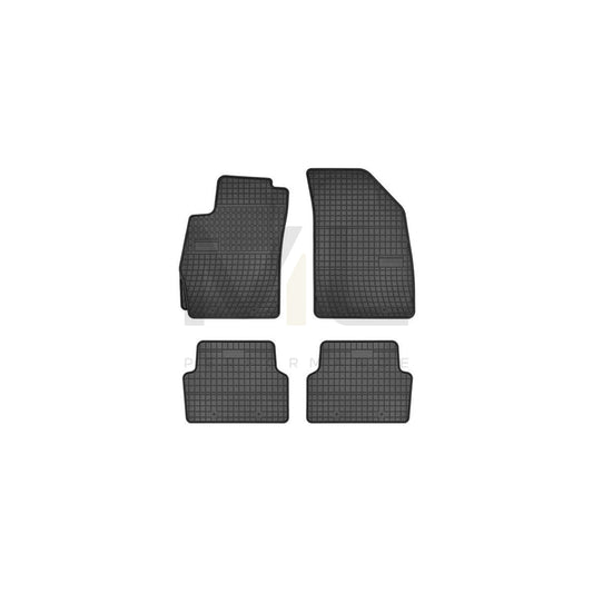 FROGUM Tailored 0697 Floor mat set for CHEVROLET Aveo Saloon (T300) Elastomer, Front and Rear, Quantity: 4, Black | ML Performance Car Parts